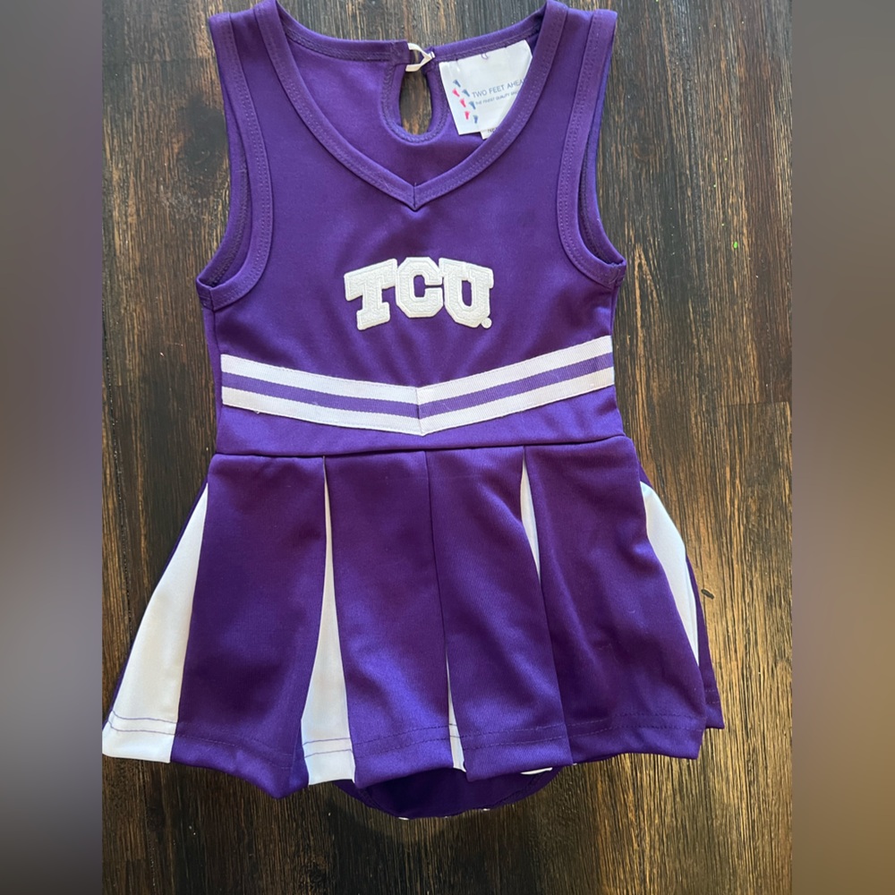 TCU Cheerleader Infant Dress